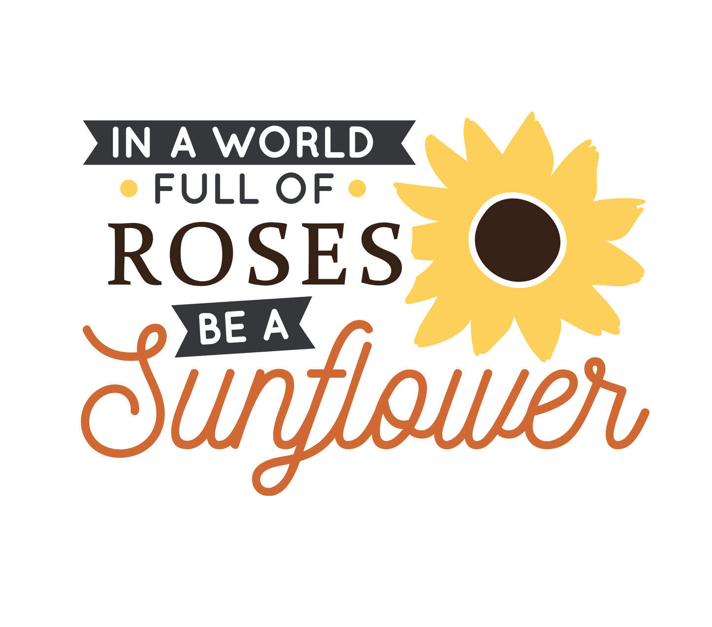 sunflower tumbler
