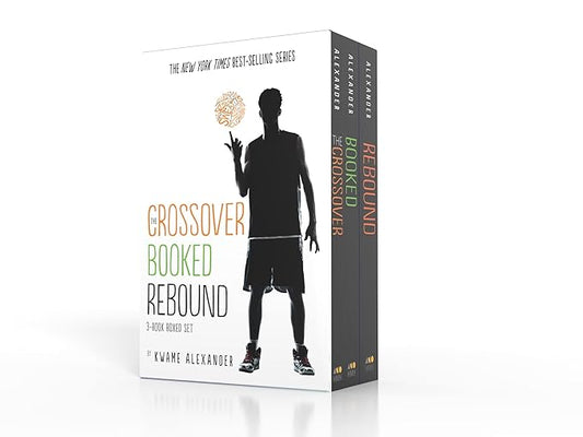The Crossover Series 3-Book Paperback Box Set: The Crossover, Booked, Rebound Paperback –  by Kwame Alexande