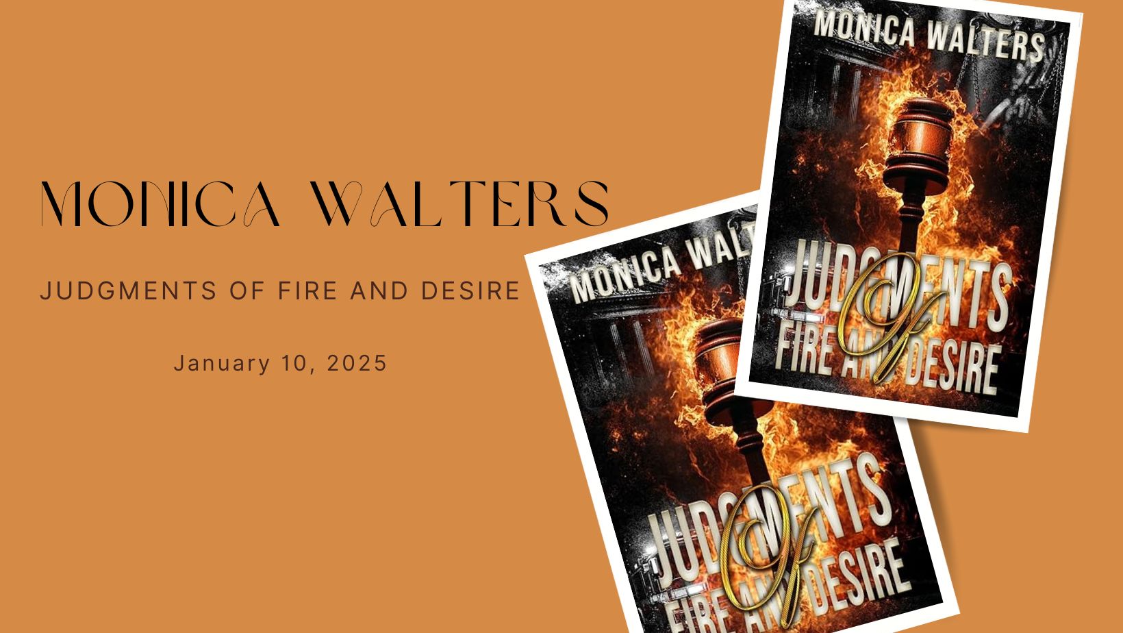 Judgments of Fire and Desire Kindle - Monica Walters