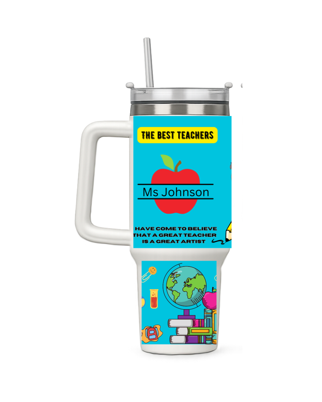 40 0z Teacher Personalized Tumbler