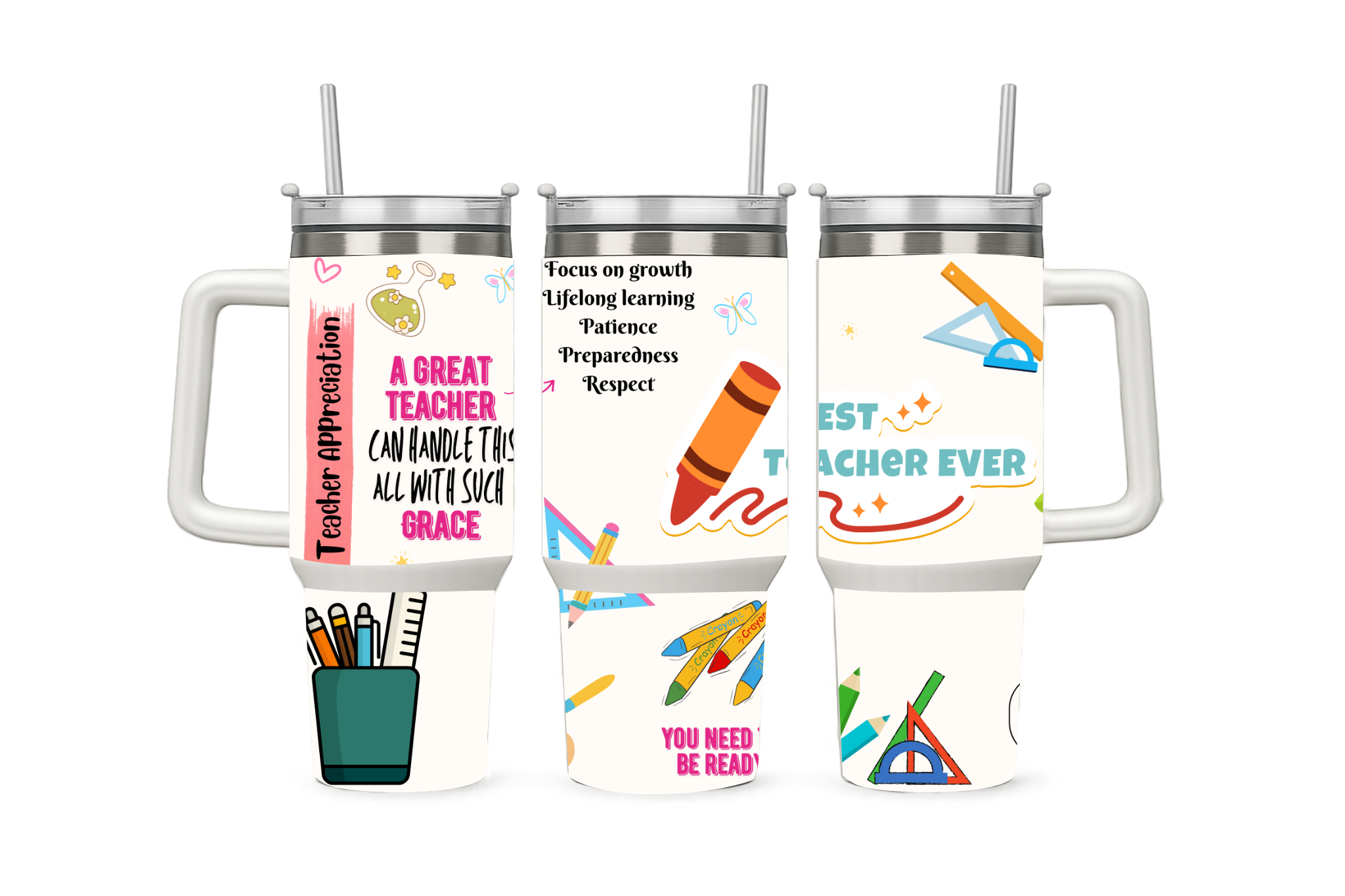 40 0z Teacher Tumbler