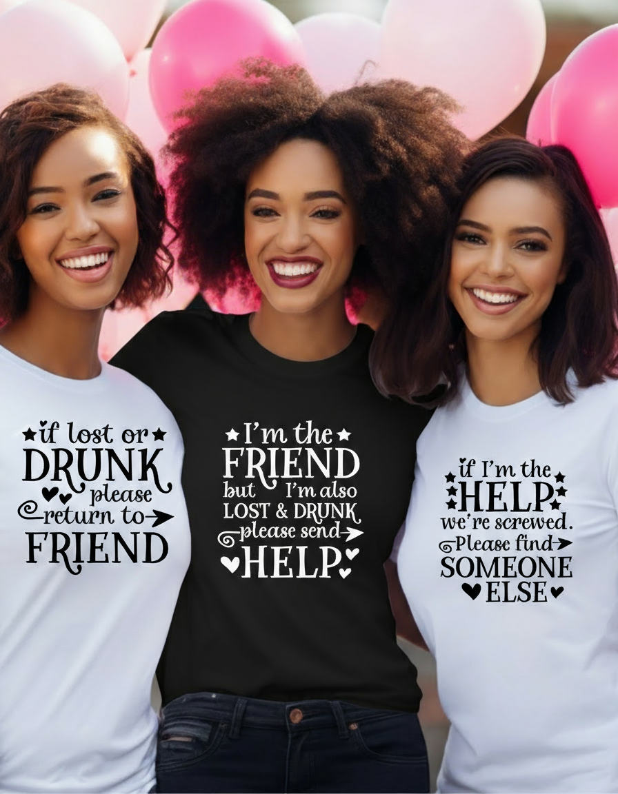 Friends Night Out T Shirt
