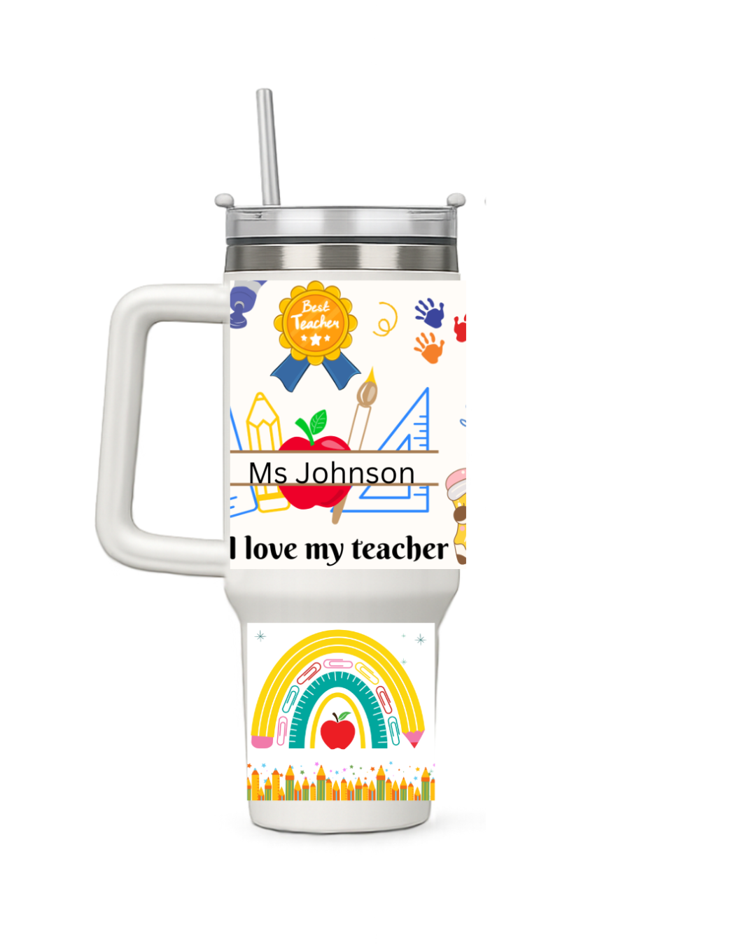 40 0z Teacher Personalized Tumbler