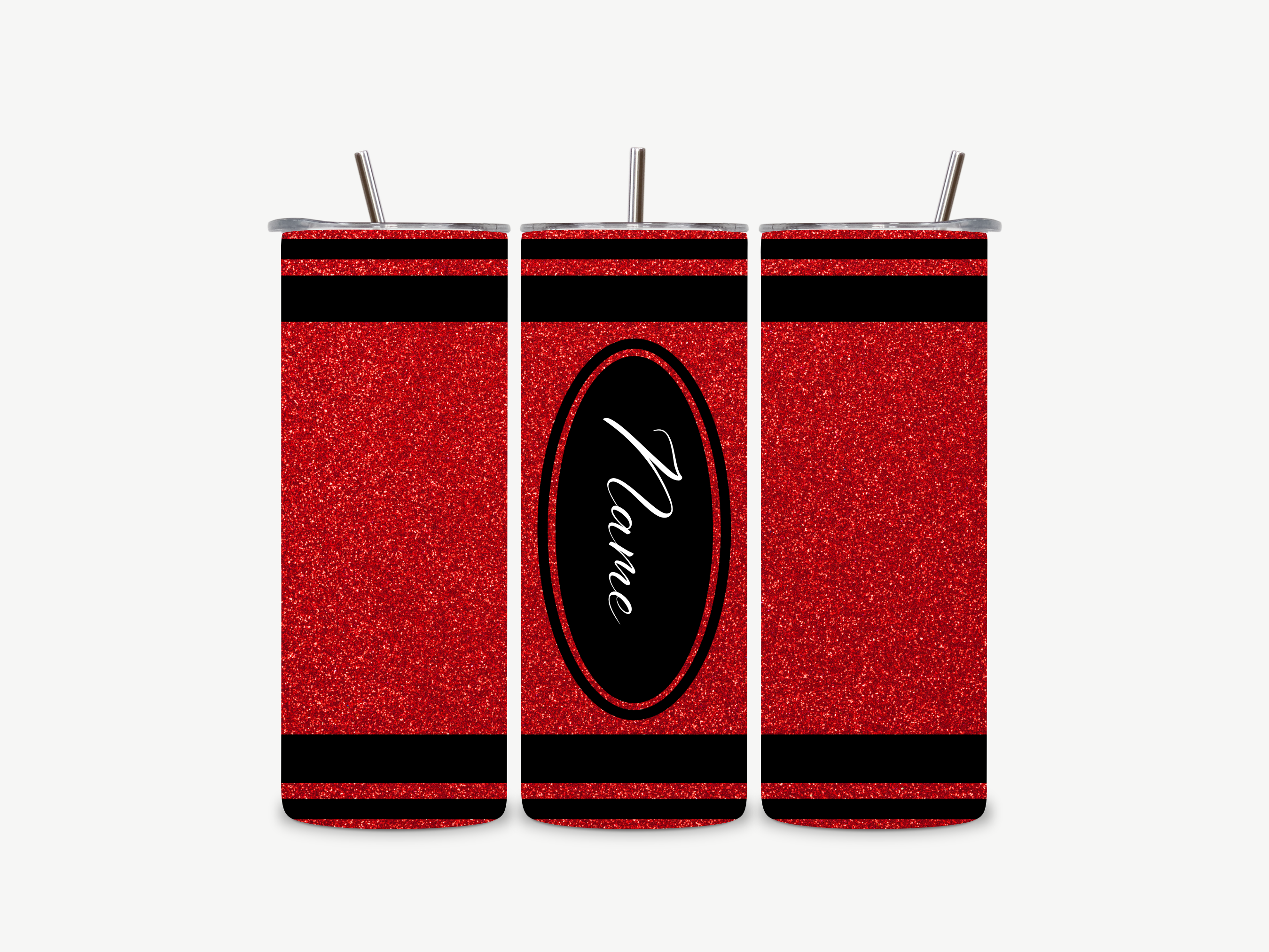 20 0z Teacher Crayon Personalized Tumbler
