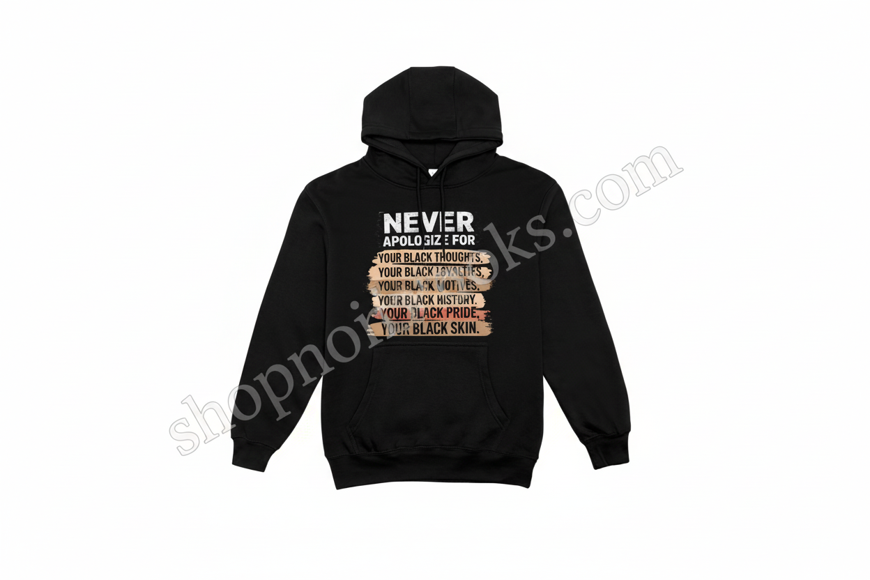 Never Apologize Sweatshirts