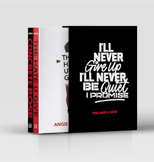 Angie Thomas Box Set: The Hate U Give and Concrete Rose by Angie Thomas