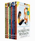 The Jacqueline Woodson 8 Books Collection Box Set (Peace Locomotion, After Tupac and D Foster,Feathers, Locomotion,Hush,Miracle's Boys,House You Pass on the Way, From the Notebooks of Melanin Sun)