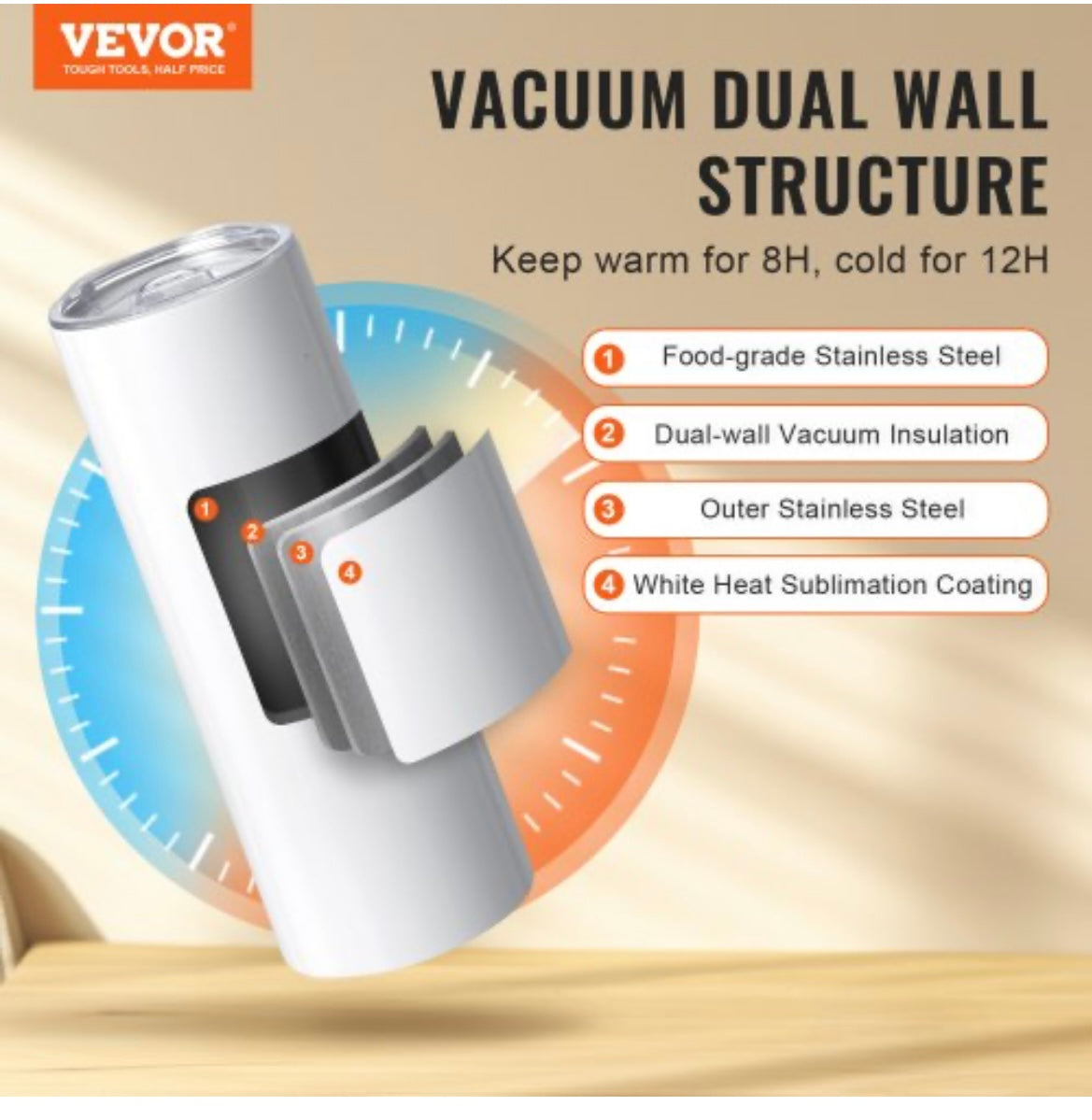 Goddess Energy Stainless Steel Tumbler