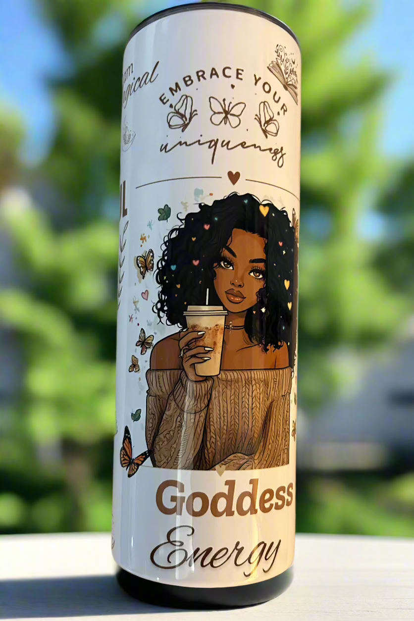 Goddess Energy Stainless Steel Tumbler