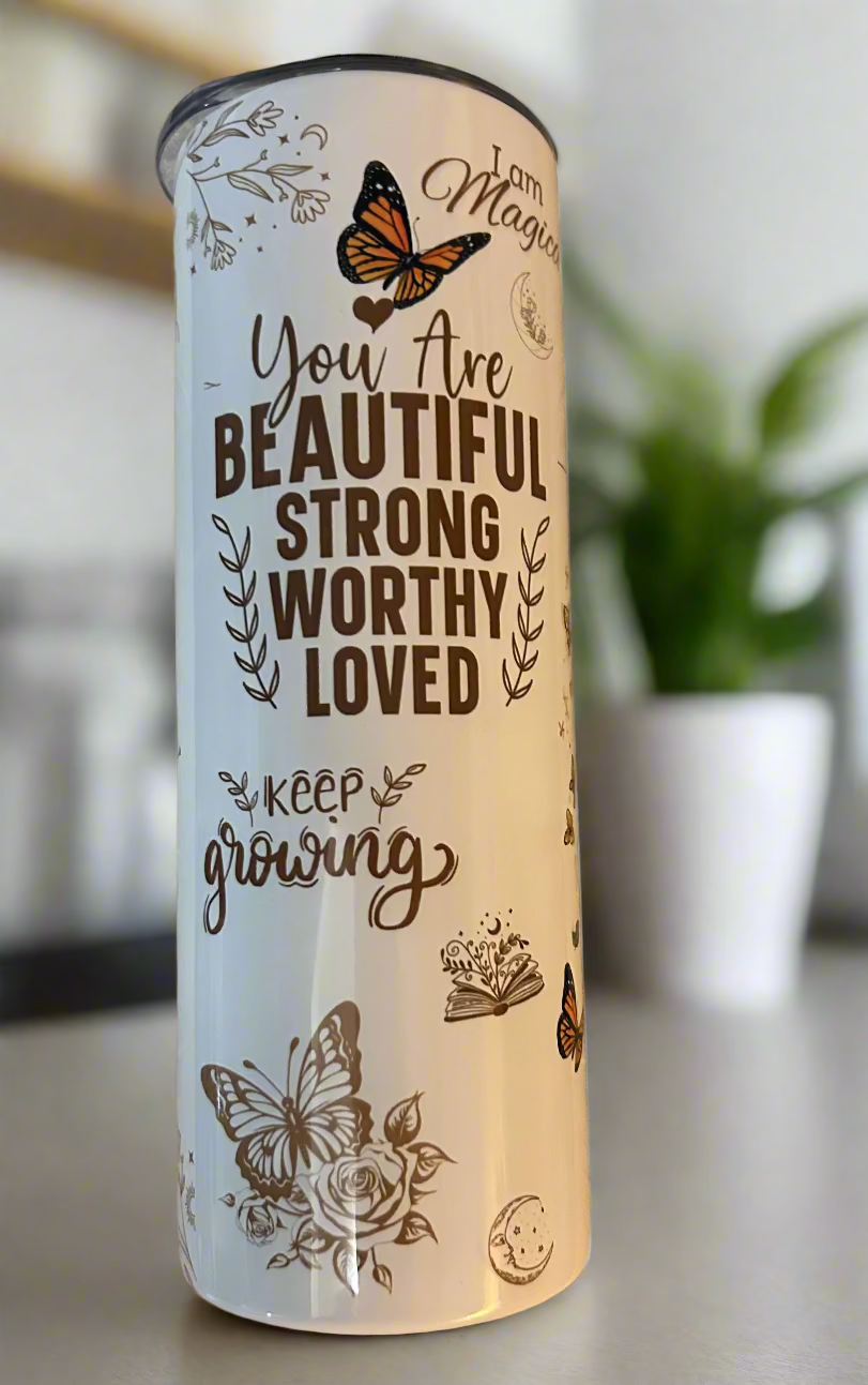 Goddess Energy Stainless Steel Tumbler