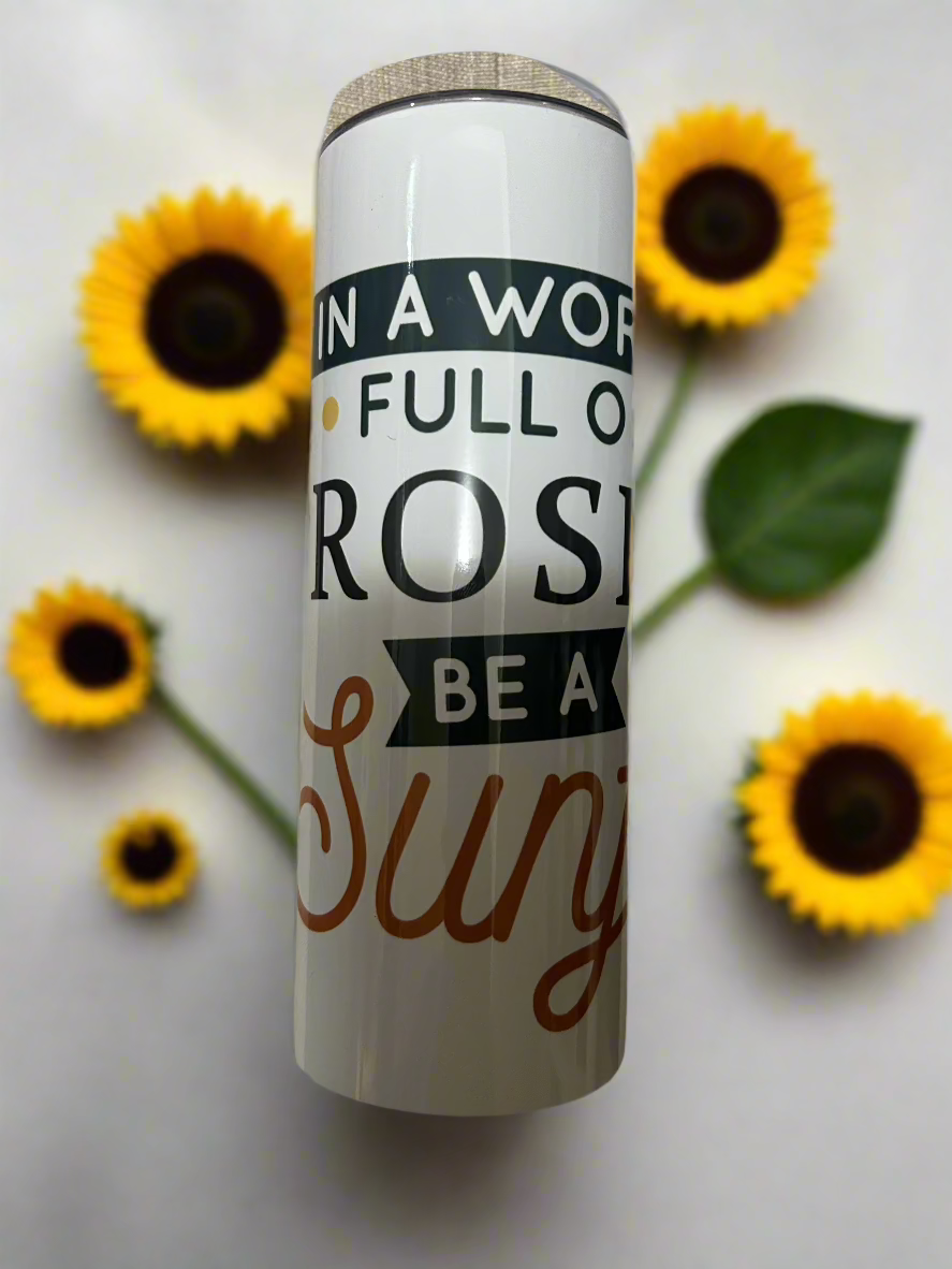 sunflower tumbler