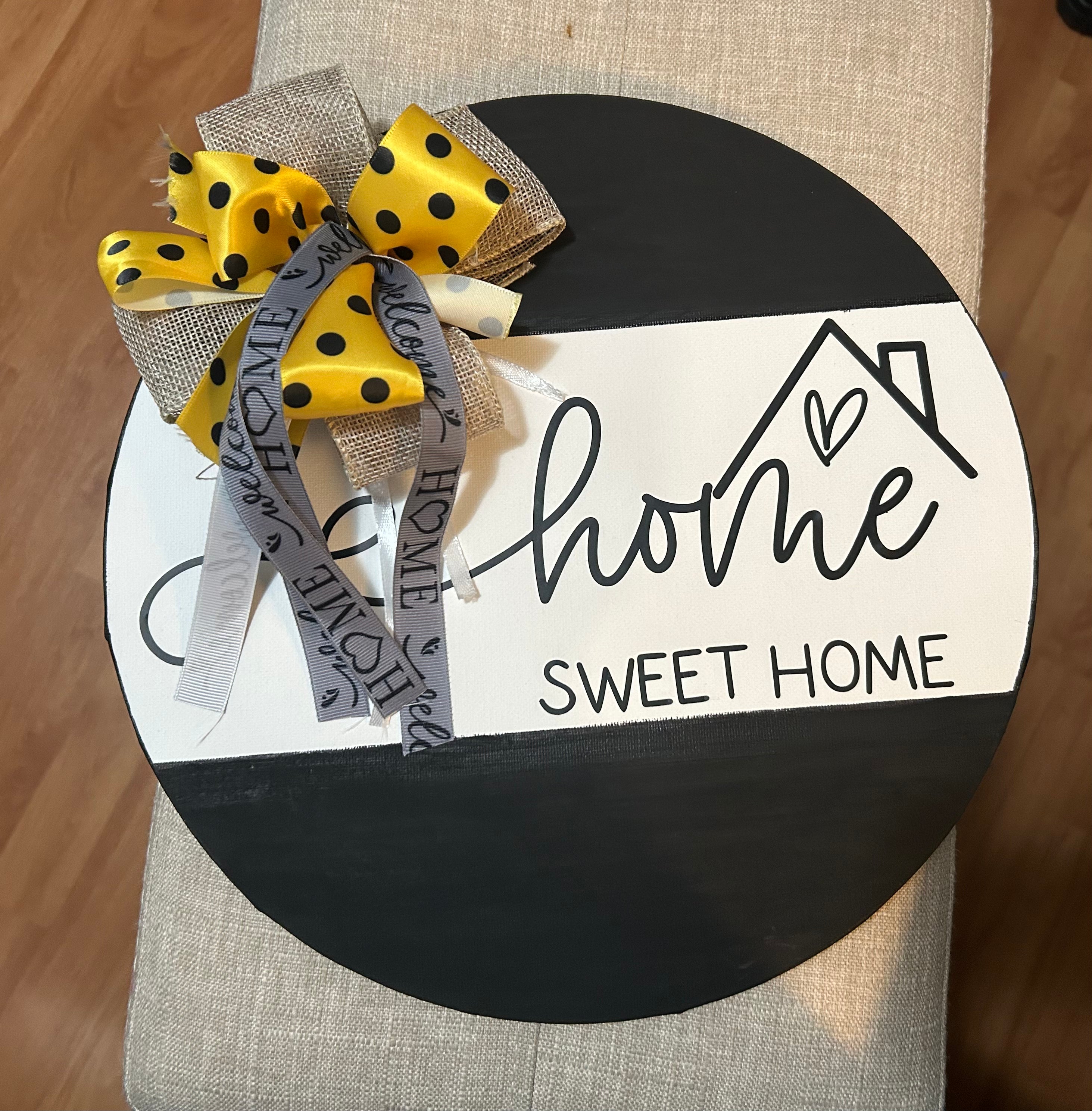 Home Sweet Home Sign