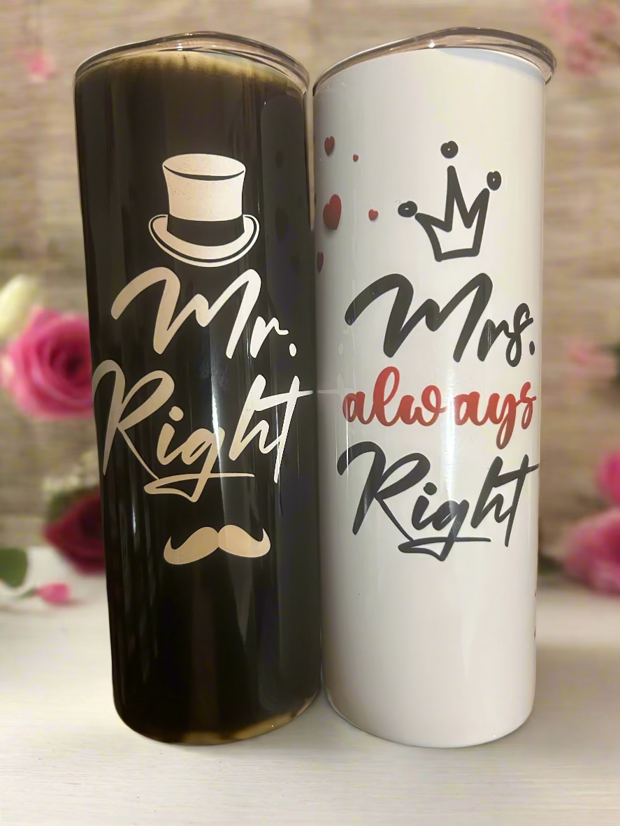 Mr Right & Mrs Always Right Tumblr Set