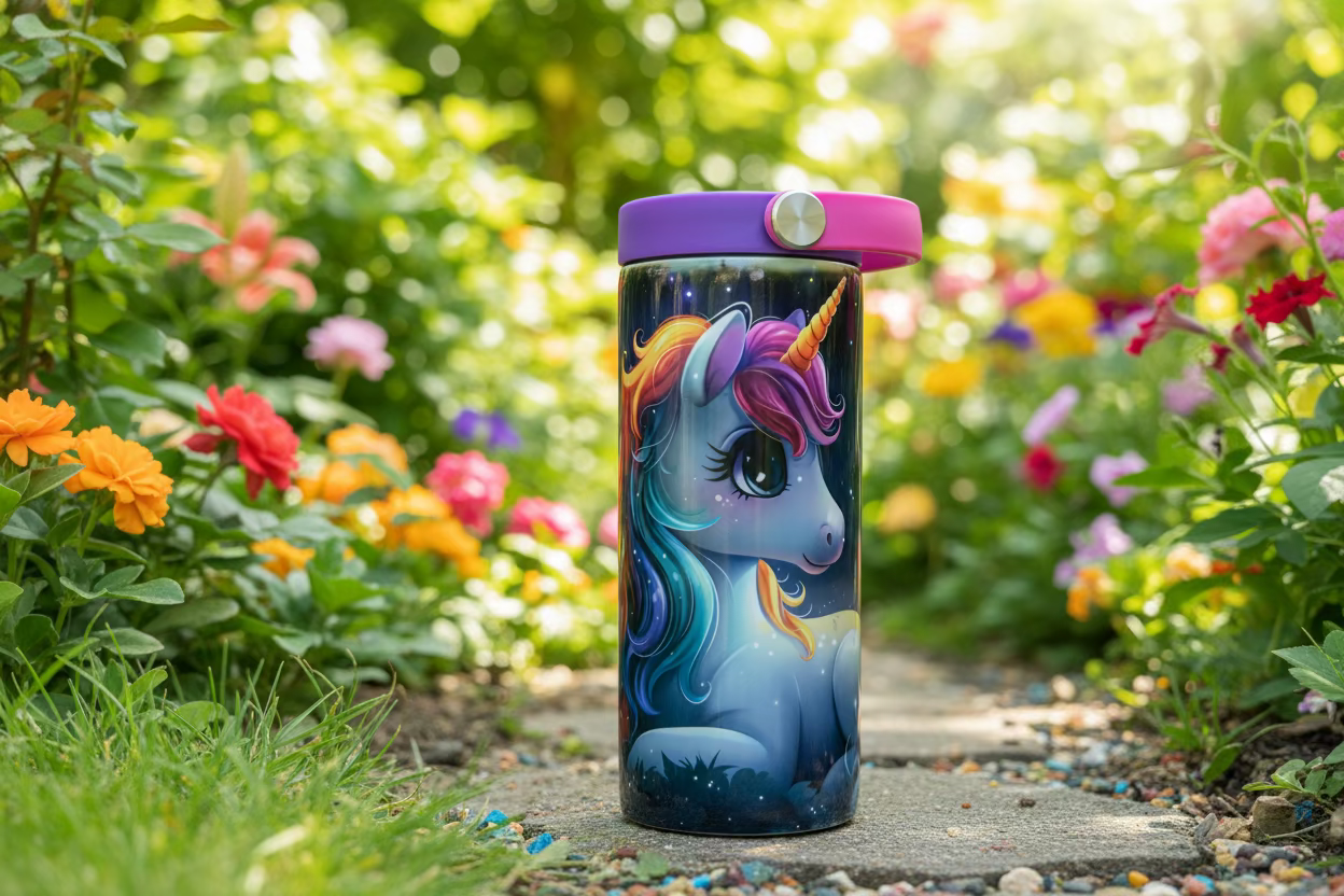 Kids  Unicorn water bottle