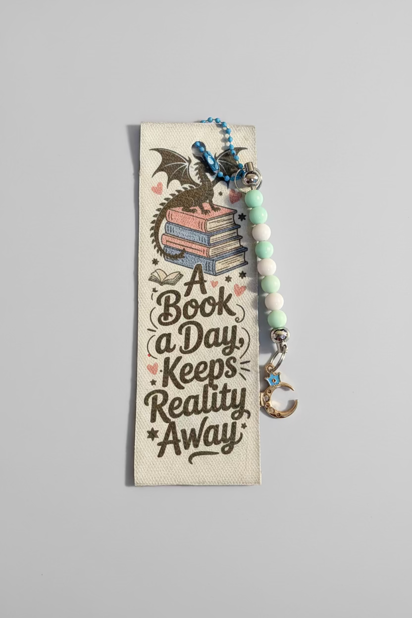 Canvas Fabric Bookmark